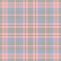 plaid naadloos patroon in roze. controleren kleding stof textuur. textiel afdrukken. vector