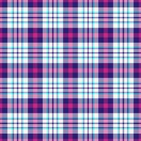 achtergrond plaid van kleding stof textiel Schotse ruit met een controleren naadloos patroon textuur. vector