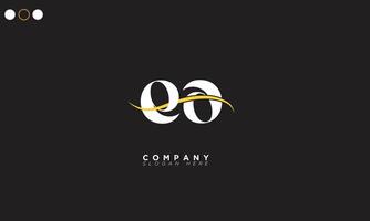 ee alfabet brieven initialen monogram logo vector