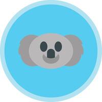 koala vlak multi cirkel icoon vector