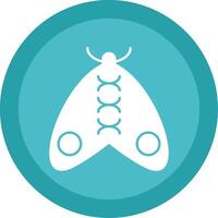 insect glyph multi cirkel icoon vector