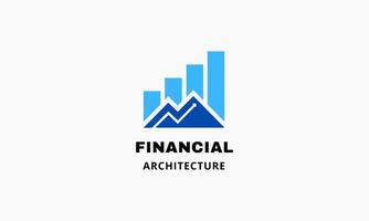 financieel logo ontwerp sjabloon vector