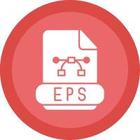 eps glyph multi cirkel icoon vector