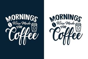 koffie t-shirt ontwerp citaten vector