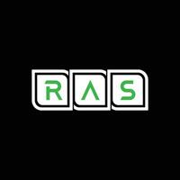 ras creatief logo en icoon ontwerp vector