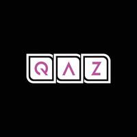 qaz creatief logo en icoon ontwerp vector