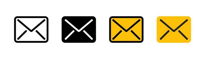 bericht icoon Aan wit achtergrond. symbool bericht. berichten, communicatie, opmerkingen, en e-mails. vlak en gekleurde stijlen. voor web en mobiel ontwerp. vector