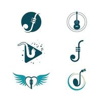 jazz muziek pictogram vector illustratie ontwerp