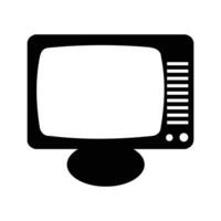 TV pictogrammen set. televisie icoon vector