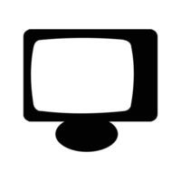 TV pictogrammen set. televisie icoon vector