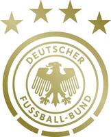 de logo van de nationaal Amerikaans voetbal team van Duitsland vector