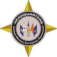 embleem van Verenigde staten Europese commando vector