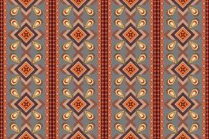 aztec tribal meetkundig achtergrond naadloos streep patroon. traditioneel ornament etnisch stijl. ontwerp voor textiel, kleding stof, kleding, gordijn, tapijt, ornament vector