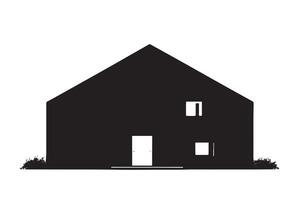 huis of huis zwart beeld structuur Aan wit achtergrond. illustratie naar afdrukken voor reclame gebruiken. eps 10 vector