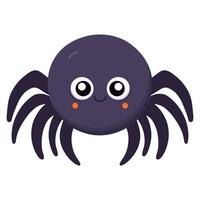 schattig spin. halloween illustratie vector