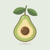 avocado fruit illustratie vector