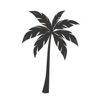 palmboom illustratie vector