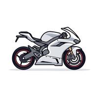 klassiek motorfiets illustratie vector