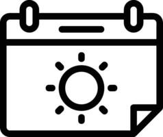 kalender icoon symbool beeld voor schema of afspraak vector