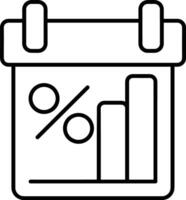 kalender icoon symbool beeld voor schema of afspraak vector