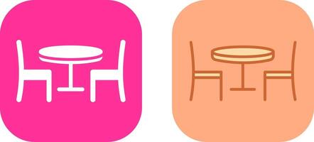 dining tafel icoon ontwerp vector
