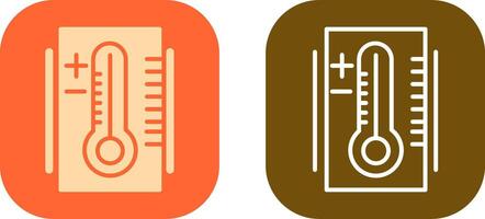 thermometer pictogram ontwerp vector