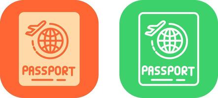 paspoort pictogram ontwerp vector