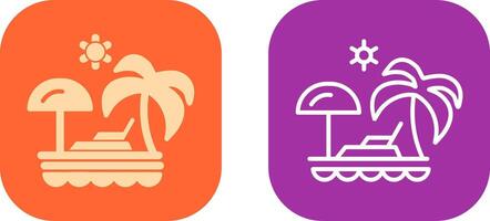 vakantie vlekken icoon ontwerp vector