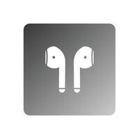 airpods icoon s vector