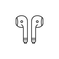 airpods icoon s vector