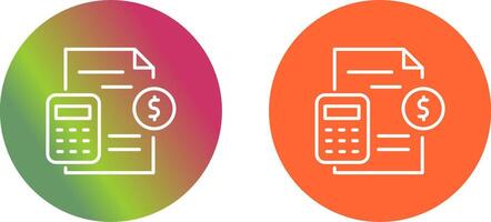 accounting icoon ontwerp vector