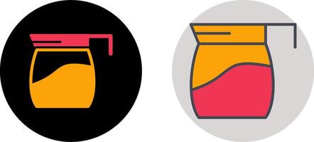 koffiepot pictogram ontwerp vector