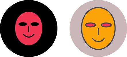 oude gezicht masker icoon ontwerp vector