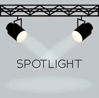 spotlight reflector illustratie vector