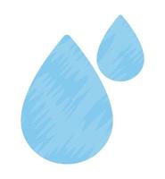 waterdruppel illustratie vector