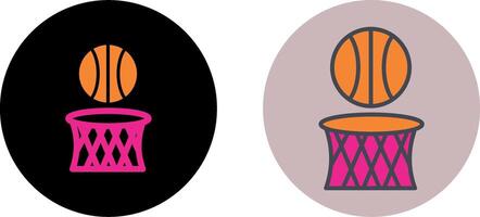 basketbal icoon ontwerp vector