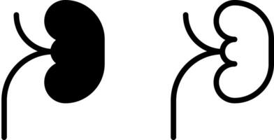 nier icoon, teken, of symbool in glyph en lijn stijl geïsoleerd Aan transparant achtergrond. illustratie vector