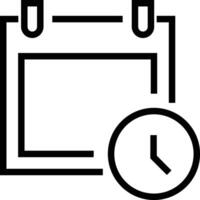 kalender icoon symbool beeld voor schema of afspraak vector