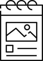 kalender icoon symbool beeld voor schema of afspraak vector