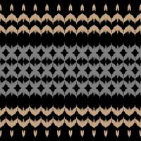 ikat naadloos patroon abstract achtergrond voor textiel ontwerp. kan worden gebruikt in kleding stof ontwerp voor kleren, inpakken, tapijt, mode, textiel, kleding stof, overhemd vector