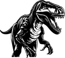 dinosaurus - hoog kwaliteit logo - illustratie ideaal voor t-shirt grafisch vector