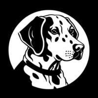 dalmatiër - hoog kwaliteit logo - illustratie ideaal voor t-shirt grafisch vector