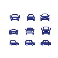 auto icoon reeks , auto pictogrammen vector