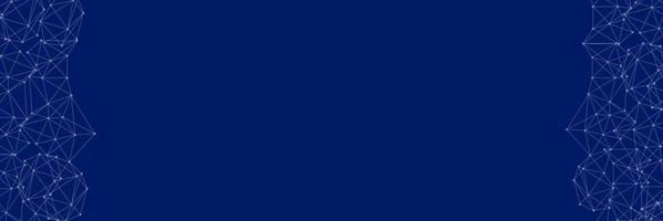 blauwe sociale netwerk sjabloon achtergrond. vector. vector