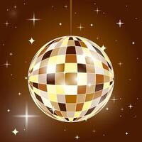 disco bal illustratie vector