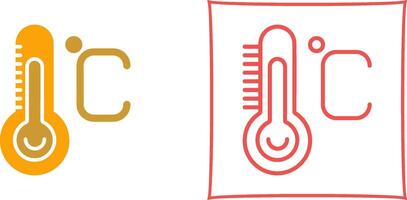 temperatuur icoon ontwerp vector