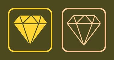 diamant pictogram ontwerp vector