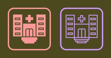 ziekenhuis pictogram ontwerp vector