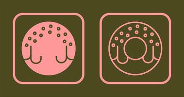 donut icoon ontwerp vector