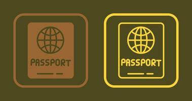 paspoort pictogram ontwerp vector